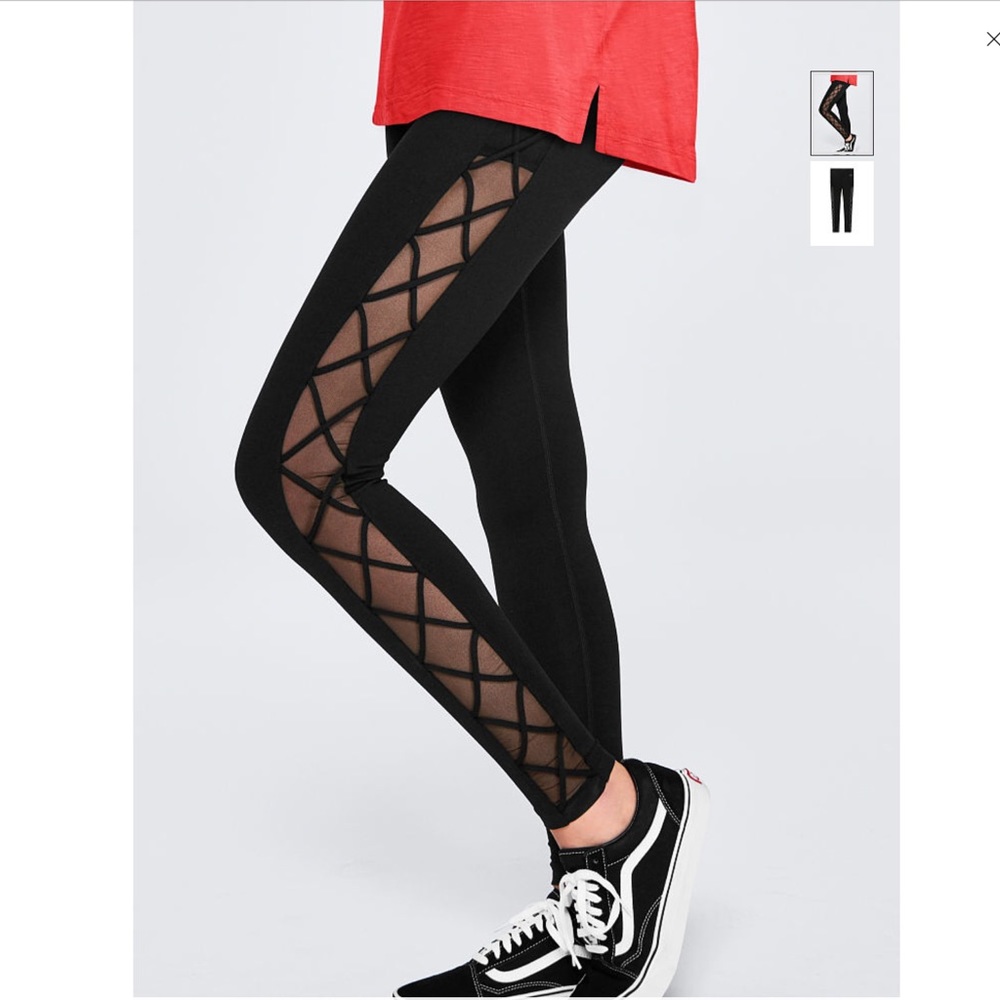 ❤️Ultimate High Waist Strappy Mesh Leggings ❤️